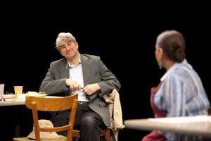 Sam Waterston and Liza Colon-Zayas @ BroadwayWorld Sam Waterston and Liza Colon-Zayas Photo